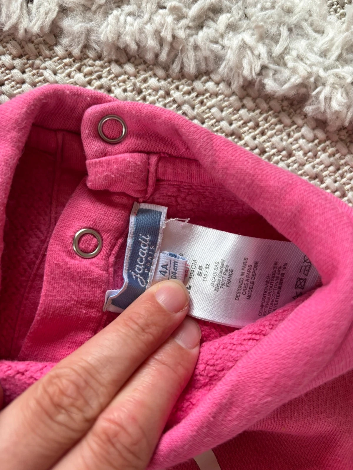 4 year old JACADI sweatshirt – photo 4